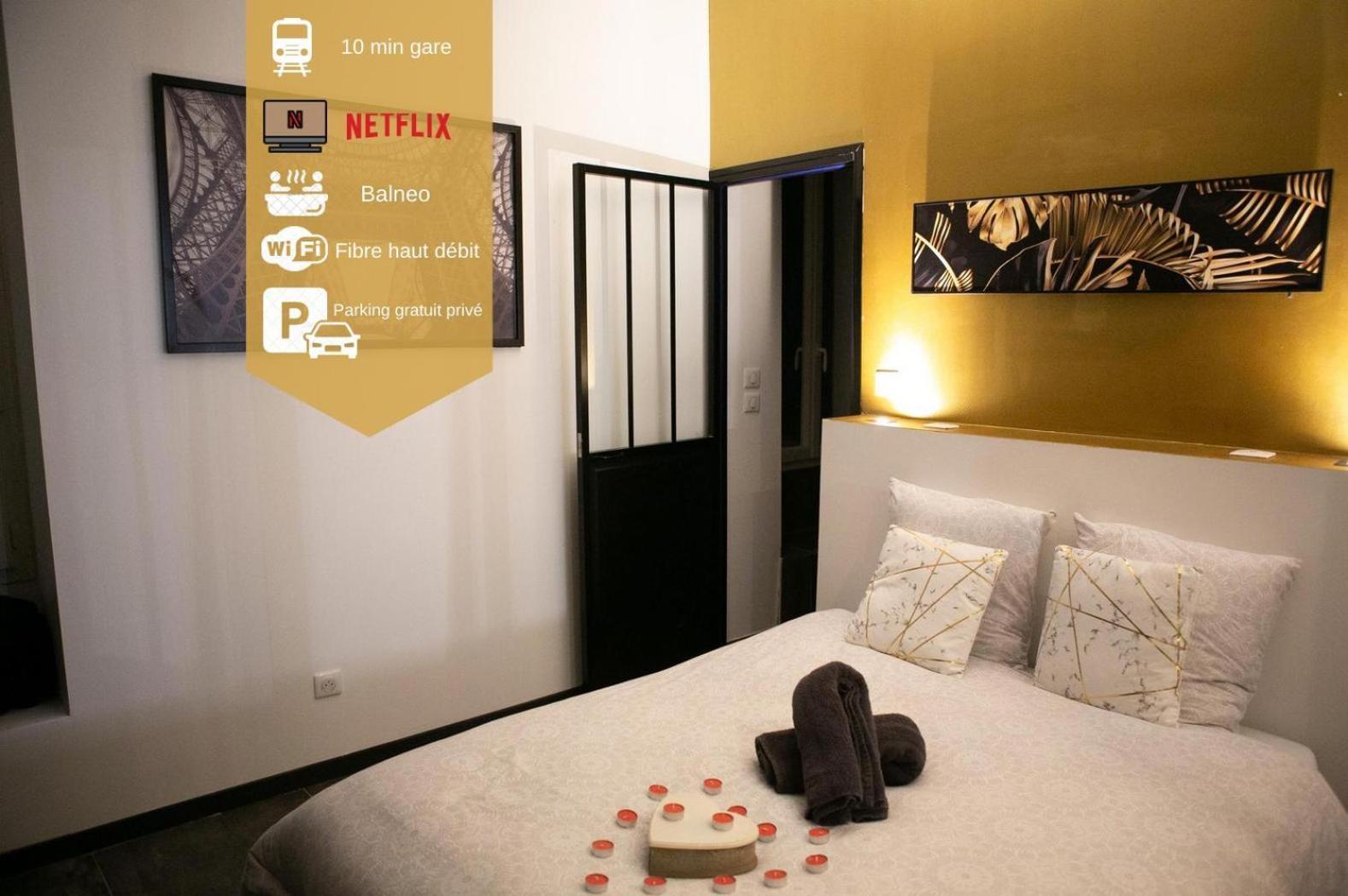 Апартаменты Loft De Courcaille - Balneo - Free Parking - Wifi Орлеан Экстерьер фото